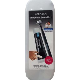 Petosan fogtisztító készlet kutyáknak és macskáknak (S méret; 3 - 6 kg között )
