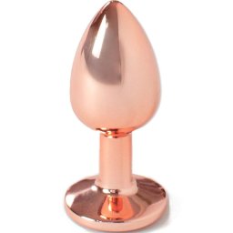 SECRETPLAY - elegns, roz arany kis fm anlis plug 7 cm