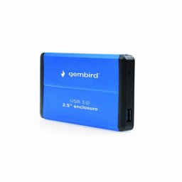Gembird EE2-U3S-2-B SATA-USB3.0 kék 2.5" SSD/HDD külső ház mobilrack (2 év garancia)