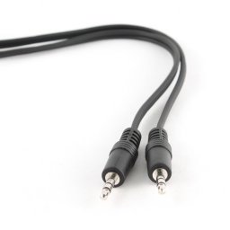 Gembird (CCA-404-5M) 5m fekete 3.5 jack audio kábel