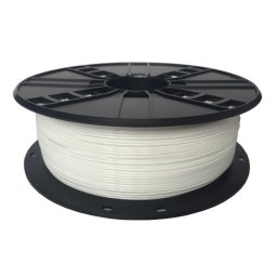 Filament 3D nyomtatókhoz PETG fehér 1.75mm 1kg Gembird (3DP-PETG1.75-01-W)