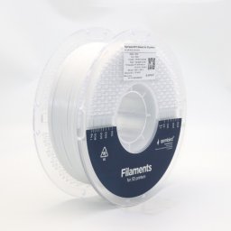 Filament 3D nyomtatókhoz PETG nagy sebességű fehér 1.75mm 1kg Gembird (3DP-PETG1.75HY-01-W)