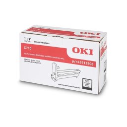 Oki C710 fekete eredeti dobegysg