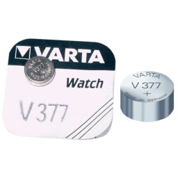 V377 1,55V-24MAH EZÜSTTOXID GOMBELEM SR66 VARTA 6,8X2,6MM ew02640