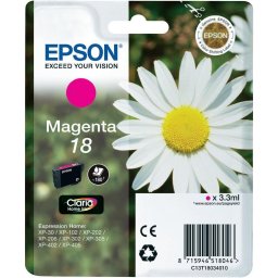 Epson 18 T1803 magenta eredeti tintapatron