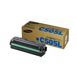 Samsung SL-C2620 [CLP-C505L] cyan eredeti toner