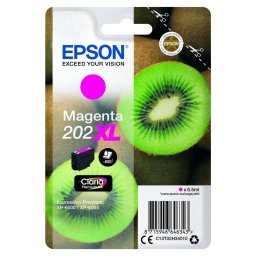 Epson 202XL T02H3 magenta eredeti tintapatron
