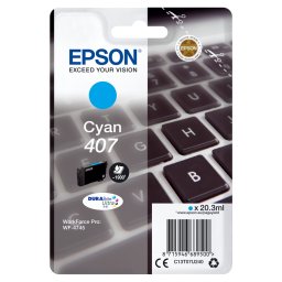 Epson 407 T07U2 cyan eredeti tintapatron
