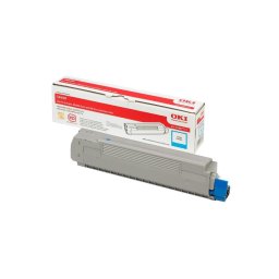 Oki C8600 cyan eredeti toner