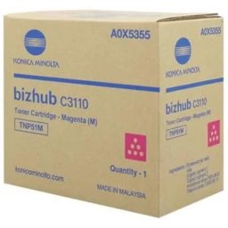 Minolta Bizhub TNP-51 magenta eredeti toner
