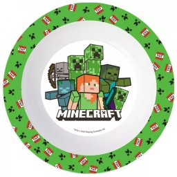 Minecraft műanyag micro mélytányér Nr1
