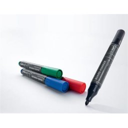 SIGEL Táblamarker készlet, 2-3 mm, kúpos, SIGEL, 4 különböző szín