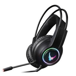 PLATINET VARR RGB játék headset mikrofonnal 2x3.5 jack csatlakozóval