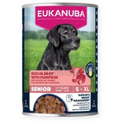 Eukanuba Life Care Senior kutyakonzerv - marha, sütőtök 400 g