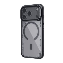 NILLKIN ICEBLADE PROP szilikon telefonvédő (ütésállóság, kameravédő, kitámasztó, MagSafe) FEKETE Apple iPhone 17 Pro