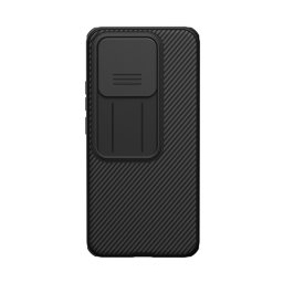 NILLKIN CAMSHIELD PRO szilikon telefonvédő (ütésállóság, kameravédő, csíkos) FEKETE