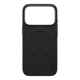 PANZERGLASS CARE SL1M szilikon telefonvédő (ultravékony, újrahasznosított anyag, MagSafe) FEKETE Apple iPhone 17 Pro