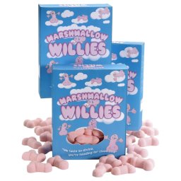 Spencer & Fleetwood - Marshmallow - pillecukor fütyi (pink, 140 g)