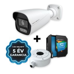 Techson TCI MS6 C004 WI50 AM Z4 /PA + JG + SCSTD1 4 Mpx-es IP kamera Tömszelencés kötődobozzal és SmartCenter STD licenccel