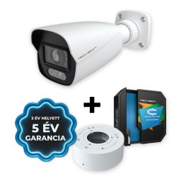 Techson TCI MS6 C004 WI50 AM Z4 /PA + JS + SCSTD1 4 Mpx-es IP kamera Kötődobozzal és SmartCenter STD licenccel