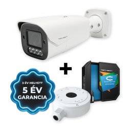 Techson TCI MS6 C104 WI70 AM Z4 /PA + JG + SCSTD1 4 Mpx-es IP kamera Tömszelencés kötődobozzal és SmartCenter STD licenccel