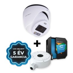 Techson TCI MS6 E106 WI ADM Z4 /PA + JG + SCSTD1 6 Mpx-es IP kamera Tömszelencés kötődobozzal és SmartCenter STD licenccel