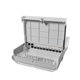 Mikrotik CRS310-1G-5S-4S+OUT kültéri Cloud switch, 10 port