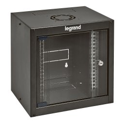 Legrand Linkeo 646230 Rackszekrény, 10", 6U, fali