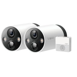 TP-Link TAPO C420S2(2-PACK) Akkumulátoros Intelligens Wireless Kamera Cloud beltéri/kültéri éjjellátó