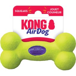 Kong Air Squeaker sípoló gumi kutyacsont (Small | 11.8 x 6.6 cm)