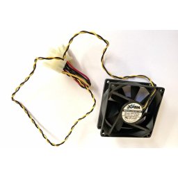 EUROCASE ventilátor 80mm, 12V/0, 08A (molex)