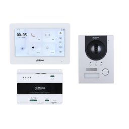 Dahua KTD01(F) - 2-vezetékes egylakásos audio, video kaputelefon szett