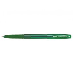 Golyóstoll 0,7 kupakos F Super Grip G Pilot, írásszín zöld
