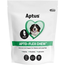 Aptus Apto-Flex Chew glükozamint, MSM-et és kondroitin-t tartalmazó rágótabletta 50 db