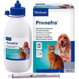 Virbac Pronefra szuszpenzió a vesefunkció fenntartásáért 180 ml