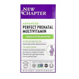 New Chapter Perfect Prenatal terhesvitamin 270 db