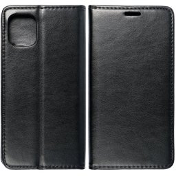 Motorola Moto E15 / G05, Oldalra nyíló tok, stand, Magnet Book, fekete