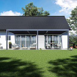 Rojaplast INTRO DUO bioklimatikus pergola 8×4 m - alumínium, falhoz rögzíthető, antracit színben
