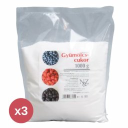 N&Z Gyümölcscukor 3X1000 g