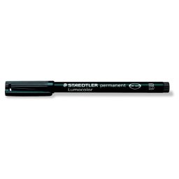 STAEDTLER Alkoholos marker, OHP, 1-2,5 mm, STAEDTLER "Lumocolor(R) 314 B", fekete