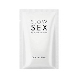 Slow Sex - ehető orál szex lapok (menta, 7 db)