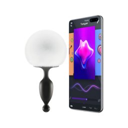 Magic Motion Bunny - App-vezérelt análvibrátor nyuszifarokkal (fehér)