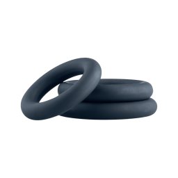 Boners - péniszgyűrű szett - 3 db (szürke)
