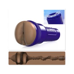 Fleshlight Boost Blast - élethű popsi maszturbátor (barna)