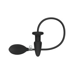 EasyToys - pumpálható anál plug (fekete)