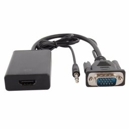 Vga Hdmi konverter tv átalakító adapter aktív + hang