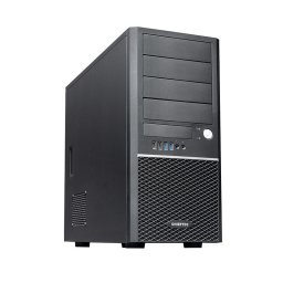 CHIEFTEC Classic sorozat, Miditower, CM-25B, Fekete, tápegység nélkül