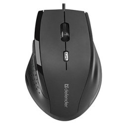 Vezetékes egér, Defender Accura MM-362, fekete, optikai, 1600DPI, ELADÓ