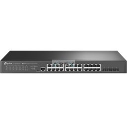 TP-LINK Switch 24x2.5Gbps + 4x10G SFP+ + 1xkonzol port Menedzselhető Rackes, SG3428X-M2