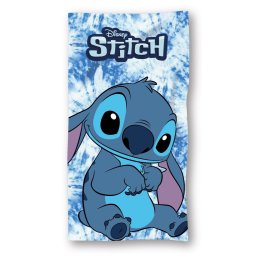 Disney Lilo és Stitch, A csillagkutya Little Blue fürdőlepedő, strand törölköző 70x140cm (Fast Dry)